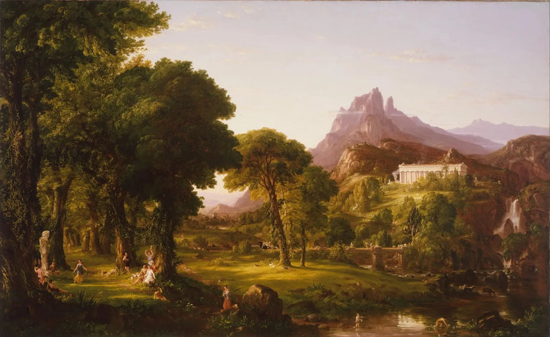 Arcadian unelma - Thomas Cole