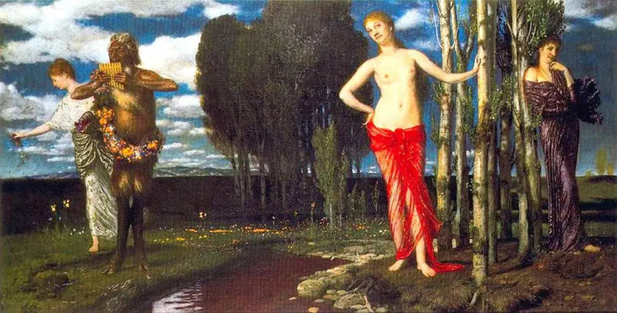 Kevään herätys - Arnold Böcklin