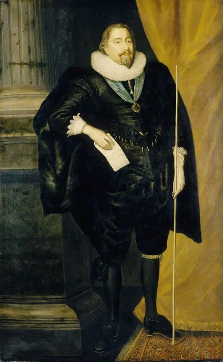 Richard Weston (1577–1635), Portlandin ensimmäinen kreivi, diplomaatti, kassanhoitaja ja suurvarakansleri - Antoine van Dyck