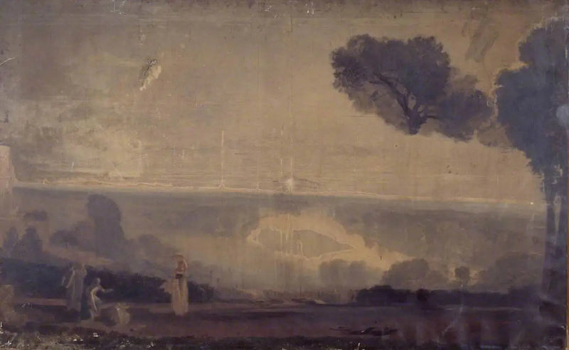 Richmond Hill tyttöjen kanssa, jotka kantavat maissia - J. M. W. Turner