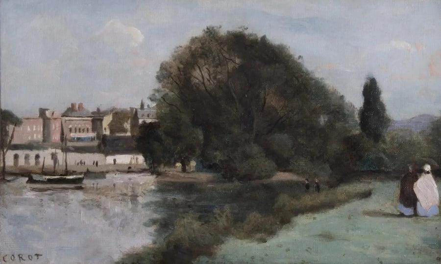 Richmond, lähellä Lontoota - Jean-Baptiste Camille Corot