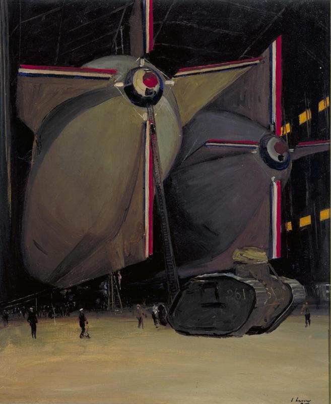 Jäykät kuorma-autot Pulhamissa - John Lavery