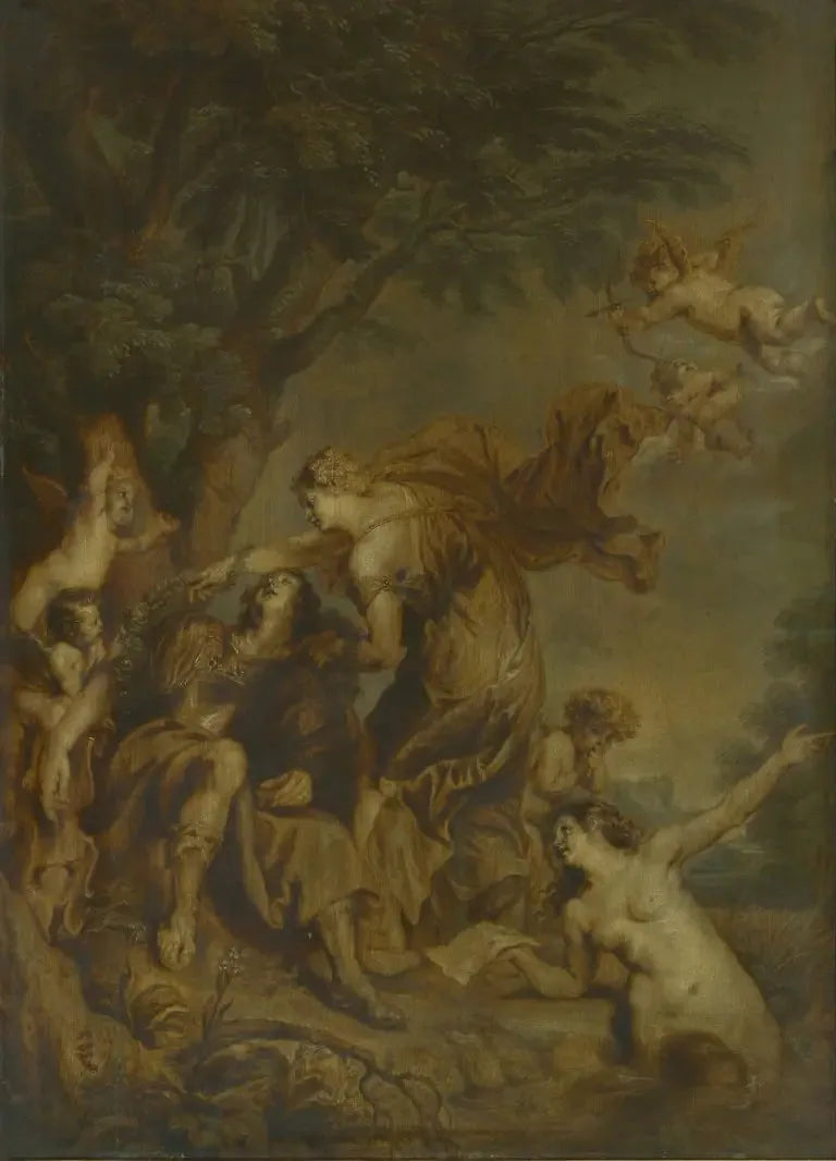 Rinaldo ja Armida - Antoine van Dyck