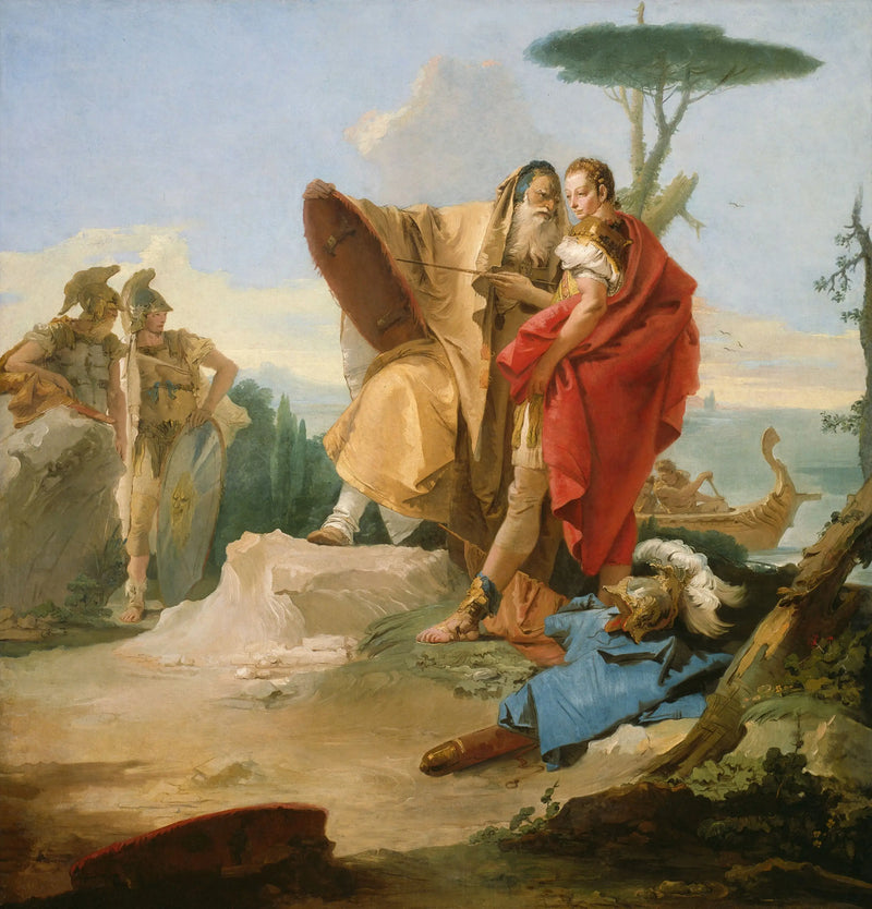 Rinaldo ja Ascalonin velho - Giovanni Battista Tiepolo