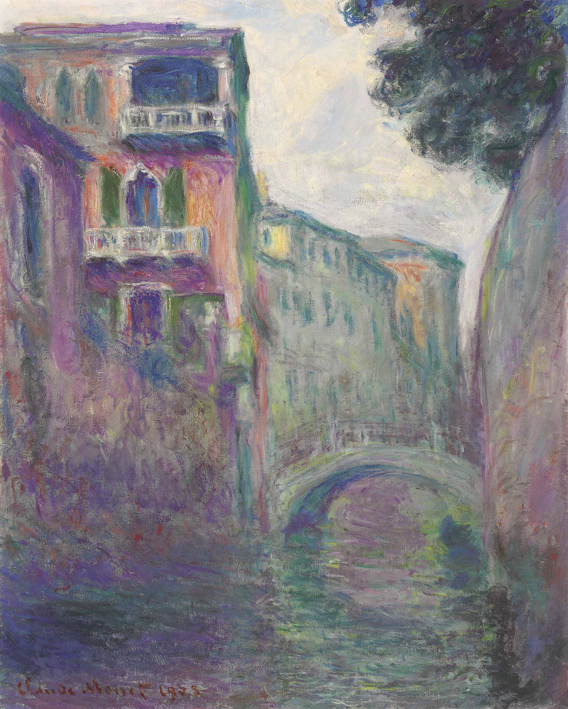 The Rio de la Salute, yksityinen kokoelma W1761 - Claude Monet