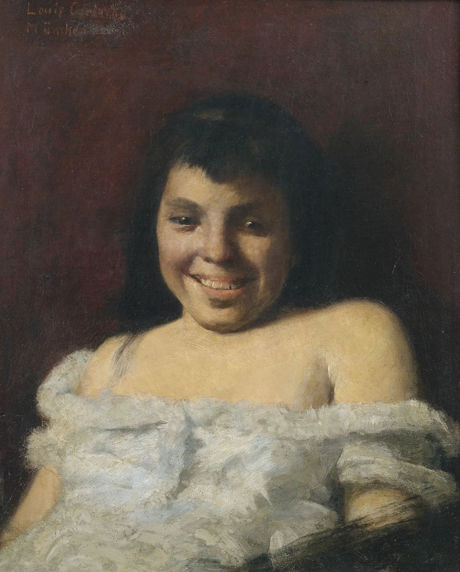 Naurava tyttö - Lovis Corinth