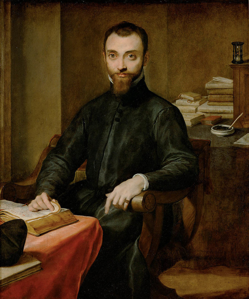 Monseigneur Giuliano della Roveren muotokuva - Federico Barroci