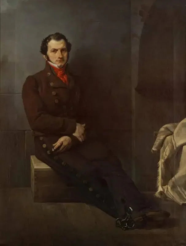 Arese-ruhtinaan muotokuva vankilassa - Francesco Hayez
