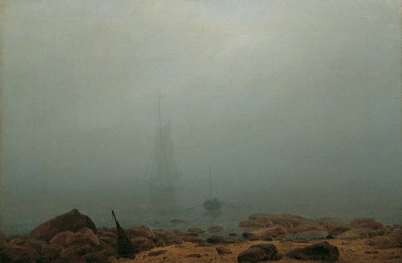 Ranta sumussa - Caspar David Friedrich