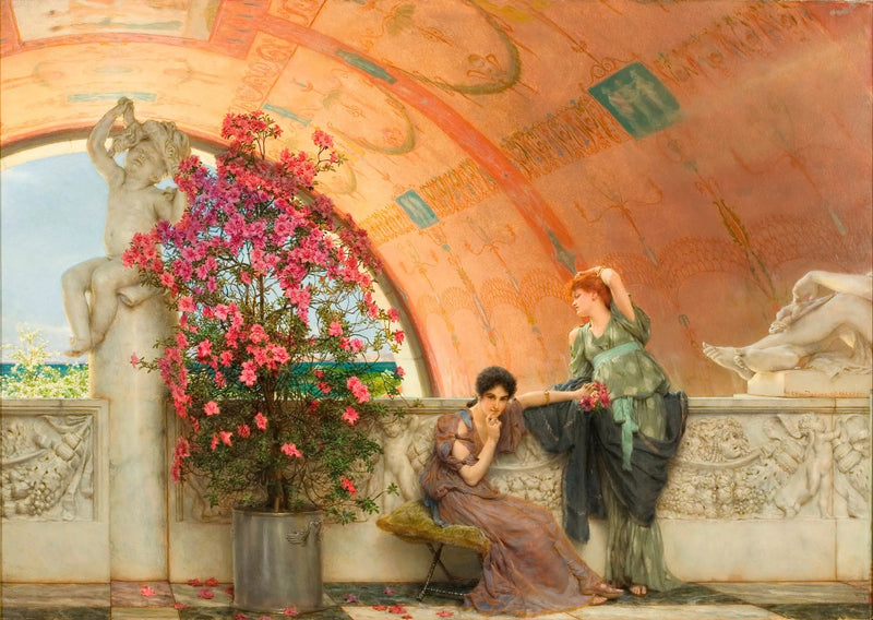 Tietämättömät kilpailijat - Lawrence Alma-Tadema