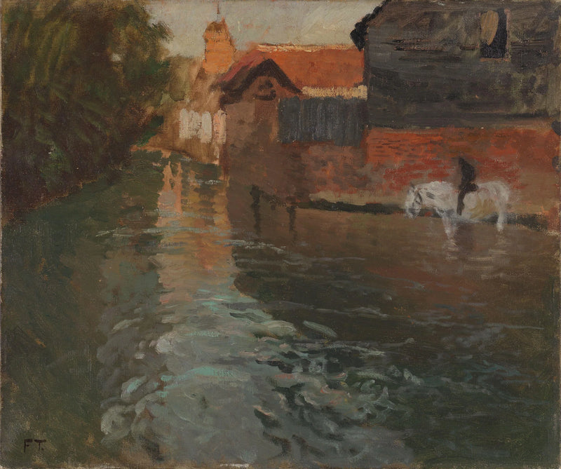 Joki Pohjois-Ranskassa - Frits Thaulow