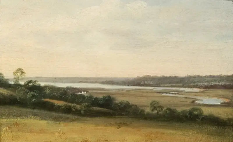 Stour-joen virta Manningtreen suuntaan - John Constable