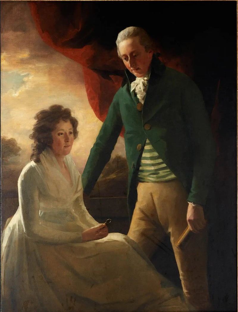 Robert Colt d'Auldhame, kansanedustaja, ja hänen vaimonsa Grizel - Henry Raeburn