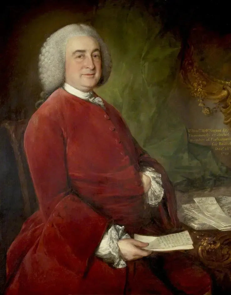 Robert Craggs Nugent, Lord Clare (1709–1788) - Thomas Gainsborough image 1 copie de tableau peinte à la main