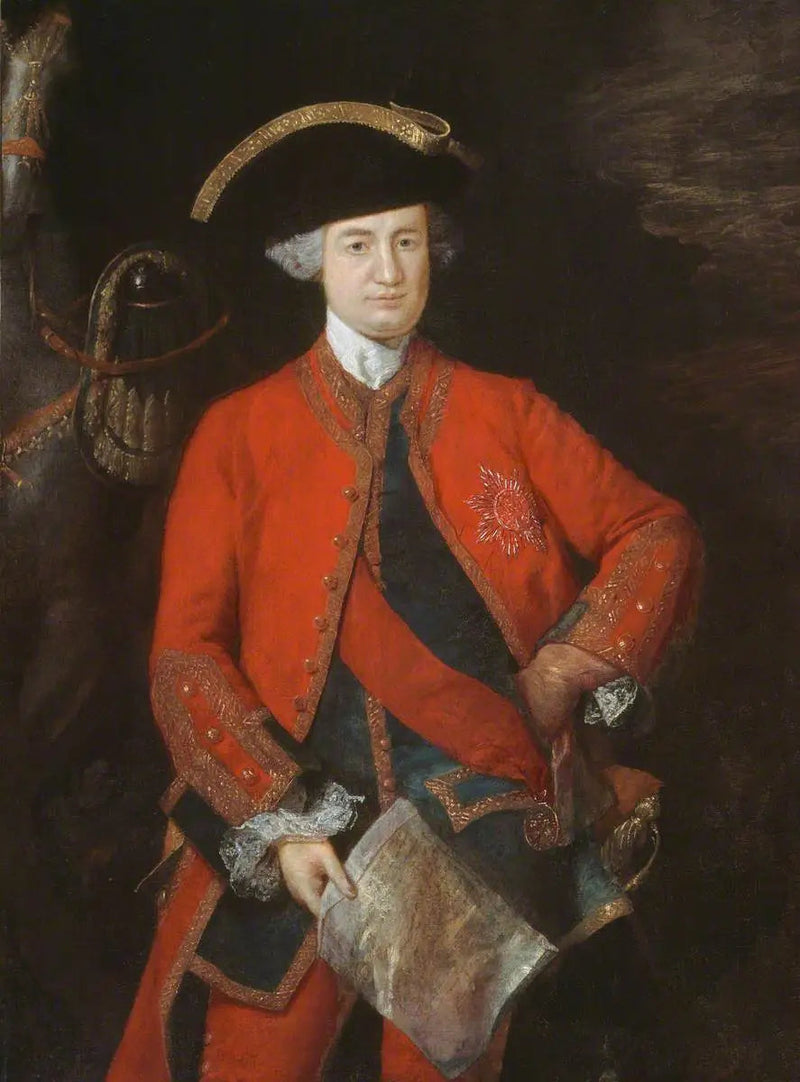 Robert, herra Clive (1725–1774), yleisesikuntaupseerin univormussa - Thomas Gainsborough