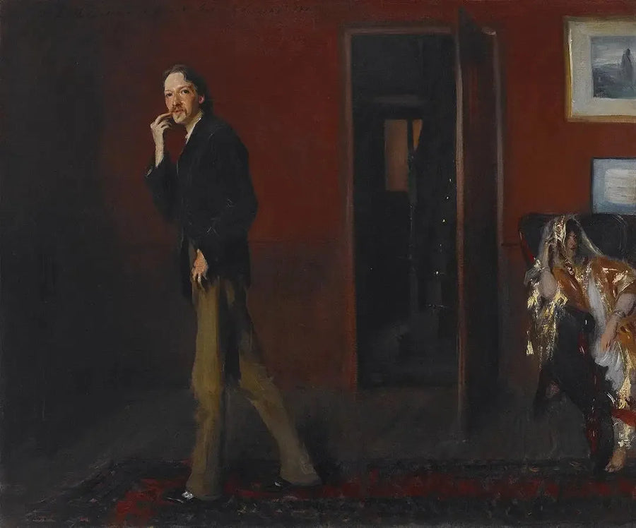 Robert Louis Stevenson ja hänen vaimonsa - John Singer Sargent