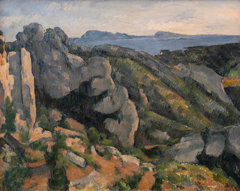 Kalliot Estaque'ssa - Paul Cézanne