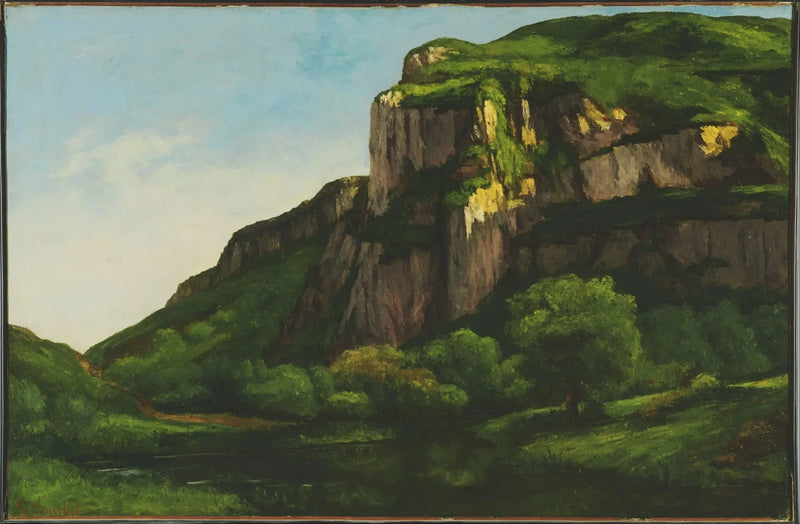 Mouthierin kalliot - Gustave Courbet