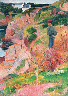 Avenin rannalla olevat kalliot - Henry Moret