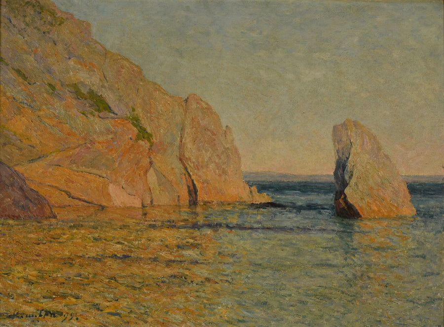 Auringonlaskun kalliot - Maxime Maufra