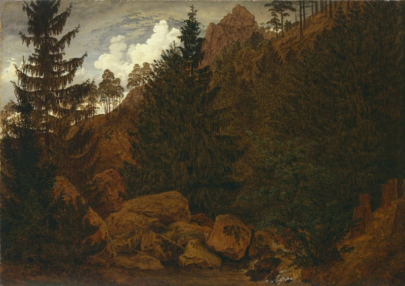 Kivet - Caspar David Friedrich