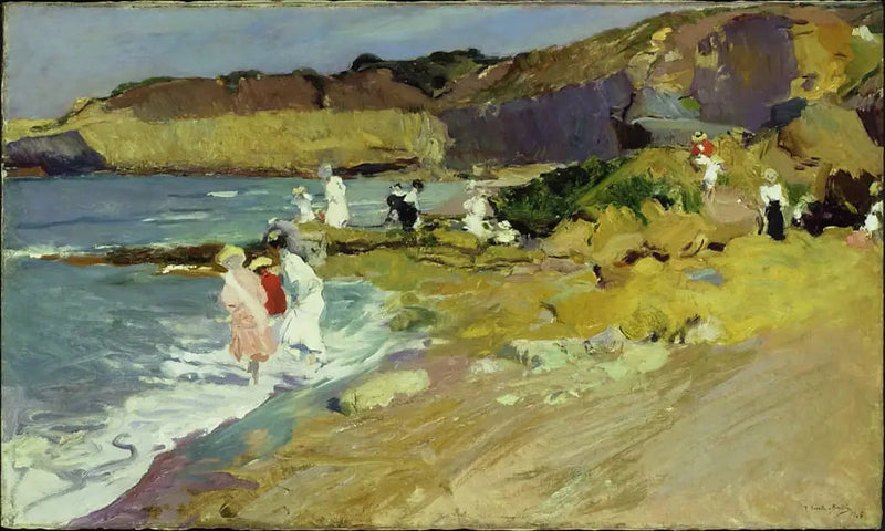 Majakkakalliot, Biarritz - Joaquín Sorolla