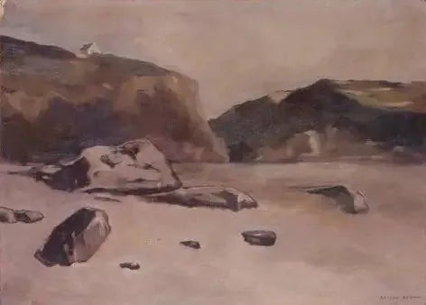 Rinteet rannalla - Odilon Redon