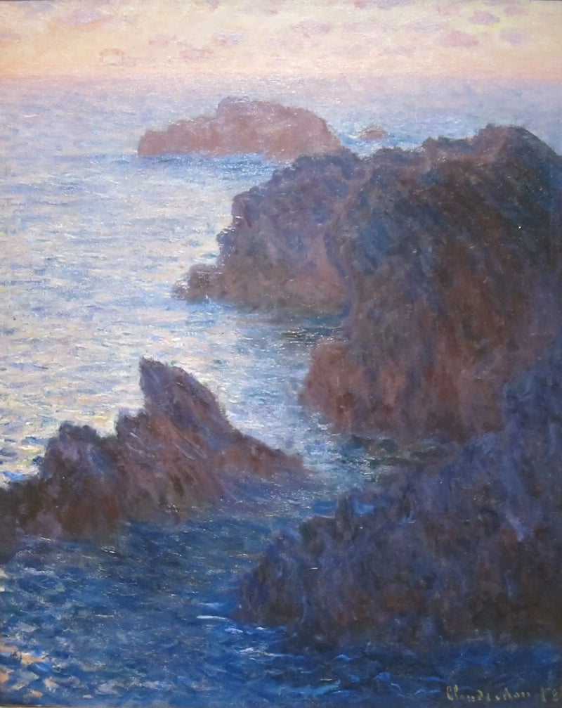 Kalliot Belle-Îlessä, Port-Domois - Claude Monet