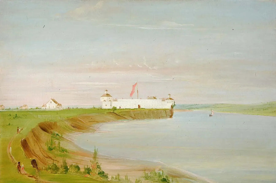 Rock Island, Yhdysvaltain kasarmi - George Catlin