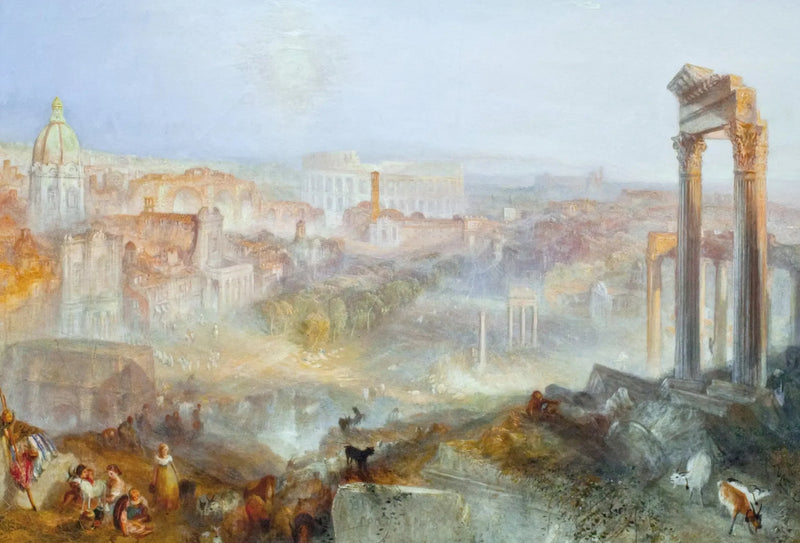 Rooma Moderni – Campo Vaccino - J. M. W. Turner