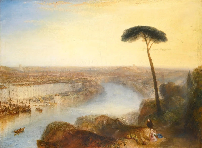Rooma, näkymä Aventiniltä - J. M. W. Turner