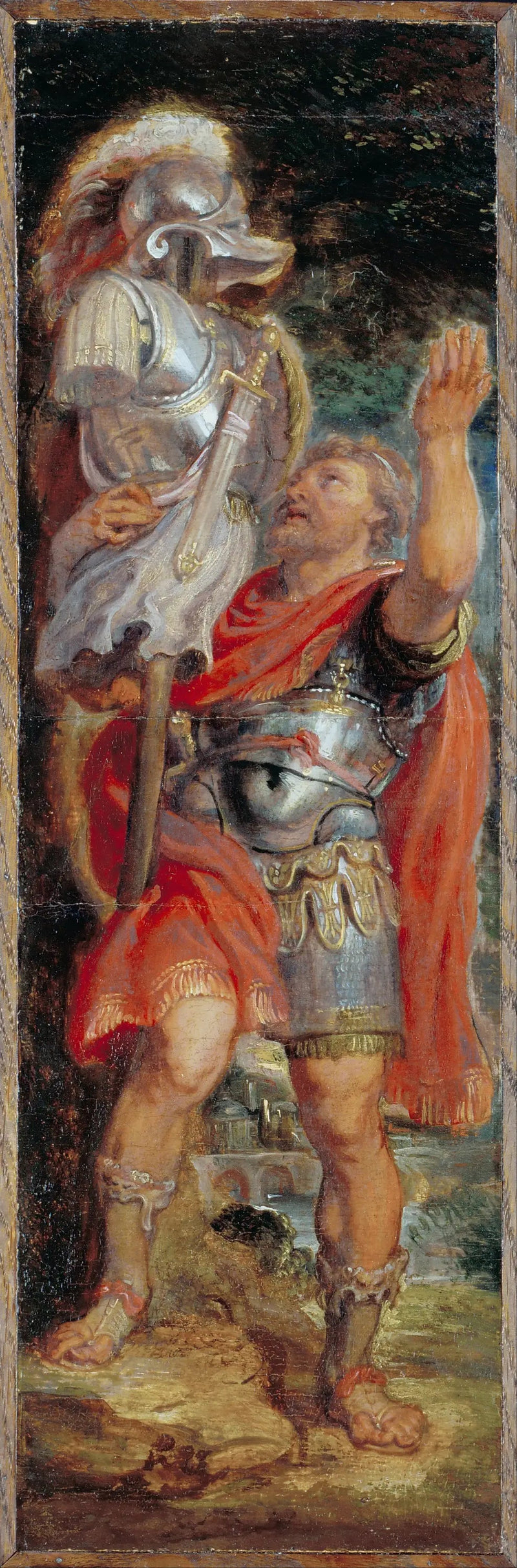 Romulus asentaa trofeen - Peter Paul Rubens