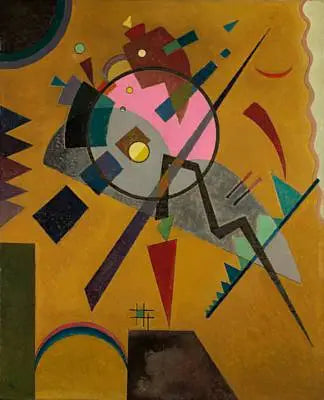 Ruusu harmaalla - Vassily Kandinsky