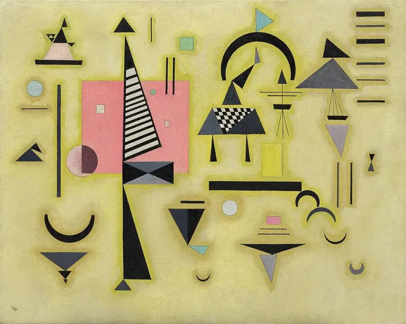 Ratkaiseva ruusu - Vassily Kandinsky
