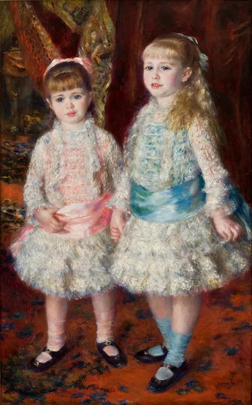 Ruusu ja Sininen - Pierre-Auguste Renoir