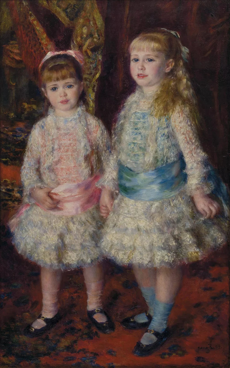 Ruusu ja Sininen - Pierre-Auguste Renoir