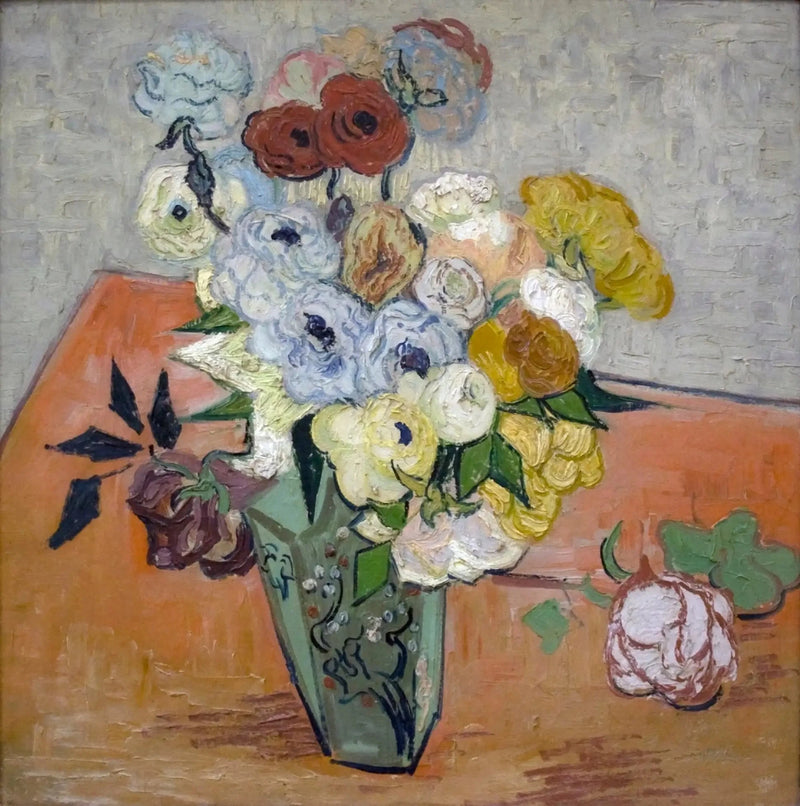 Ruusut ja anemonit - Vincent van Gogh