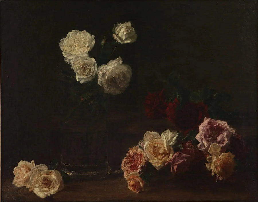 Henri Fantin-Latour - Öljymaalaus uudelleenluomus