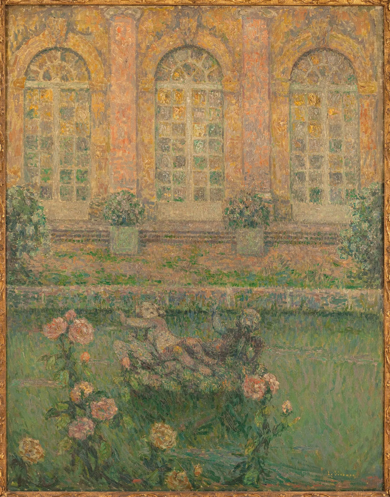 Trianonin ruusut - Henri Le Sidaner
