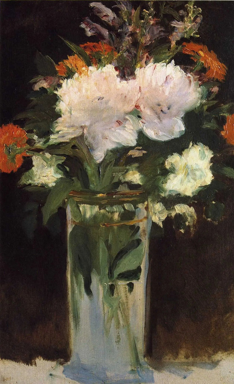 Ruusut ja syreenit - Édouard Manet