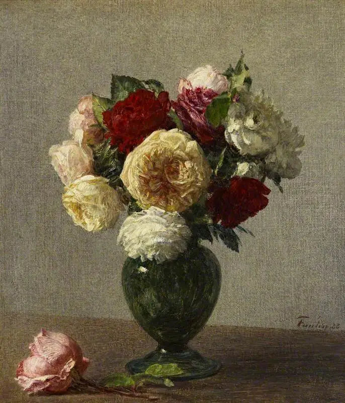 Ruusut - Henri Fantin-Latour