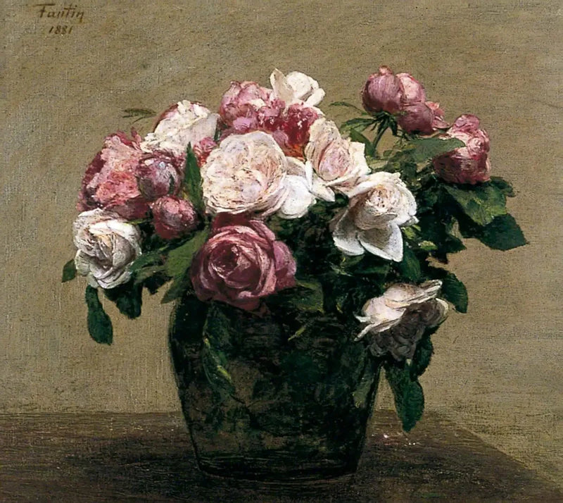 Ruusut ruusut - Henri Fantin-Latour