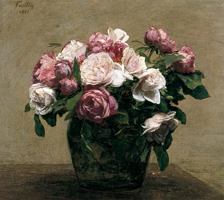 Ruusut ruusut - Henri Fantin-Latour