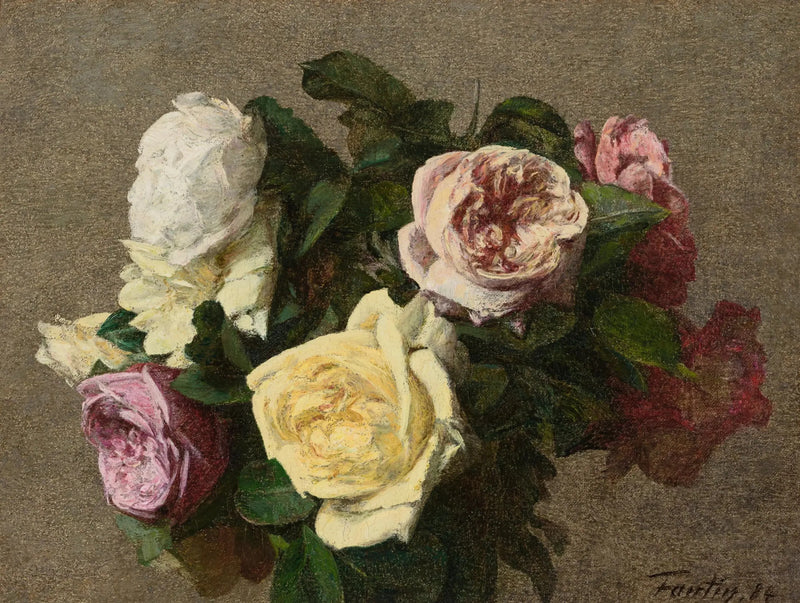 Ruusut - Henri Fantin-Latour