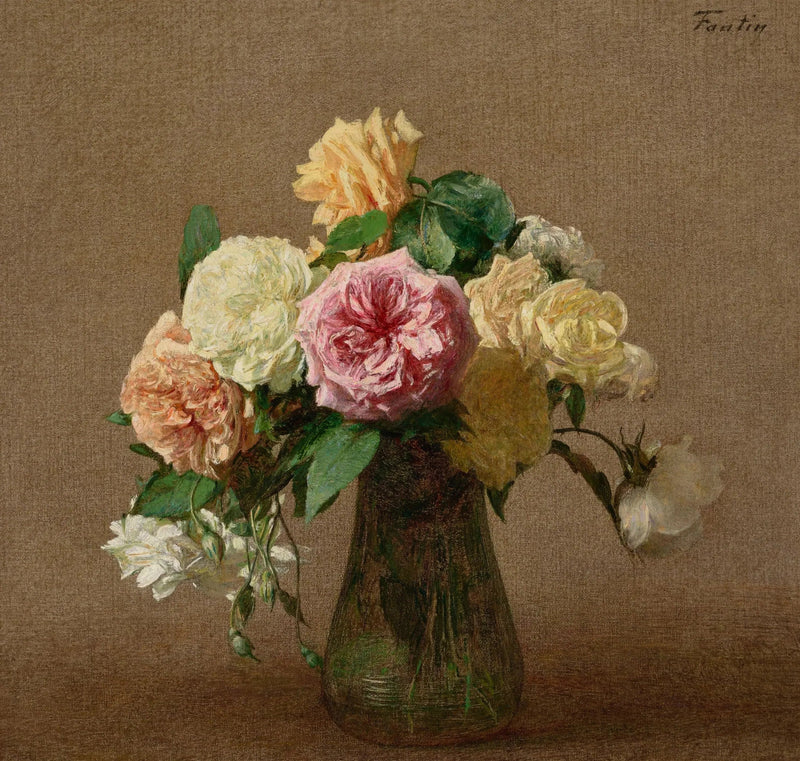 Ruusut - Henri Fantin-Latour