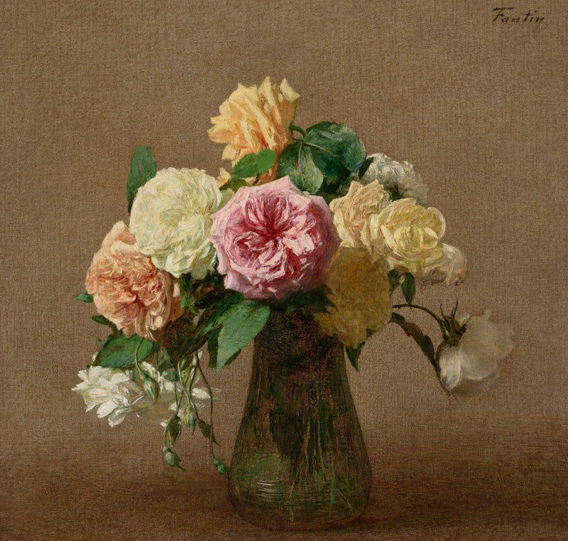 Ruusut - Henri Fantin-Latour