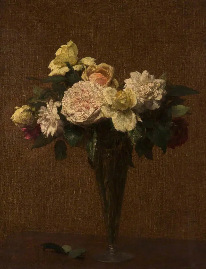 Ruusut II - Henri Fantin-Latour