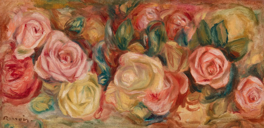 Ruusut (Roses) - Pierre-Auguste Renoir