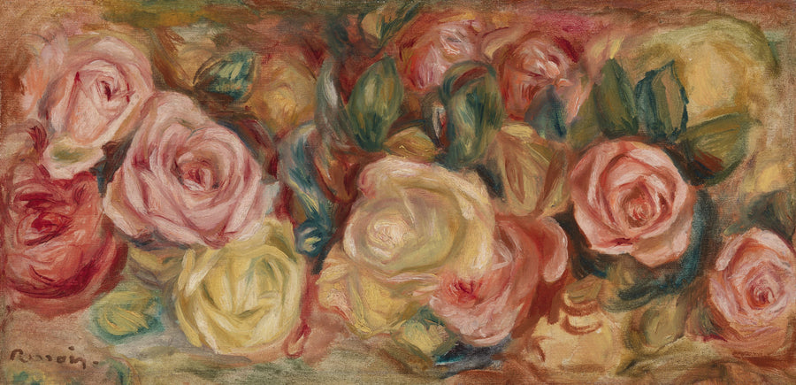 Ruusut (Roses) - Pierre-Auguste Renoir