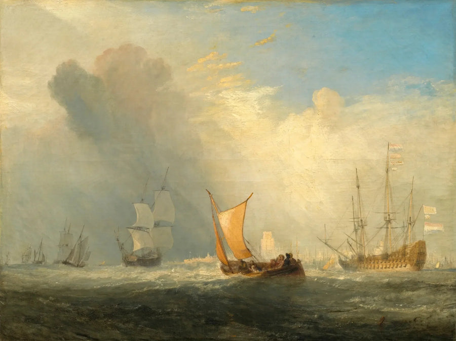 Rotterdamin lautta - J. M. W. Turner